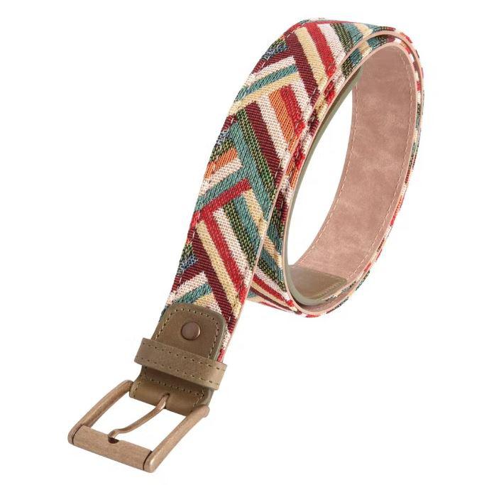 Cinturon de piel Etnico Yumel